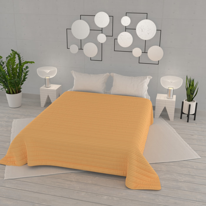 TRAPUNTINO ESTIVO SATIN STRIPES MATRIMONIALE