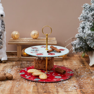 Plat De Presentation Double Etage Noel