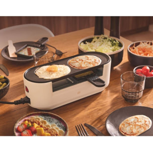 Raclette ESSENTIELB ERMT1 Multiplug Twist crème 2 personnes
