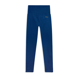 Leggings 7/8 a vita altissima in tessuto seamless a costine