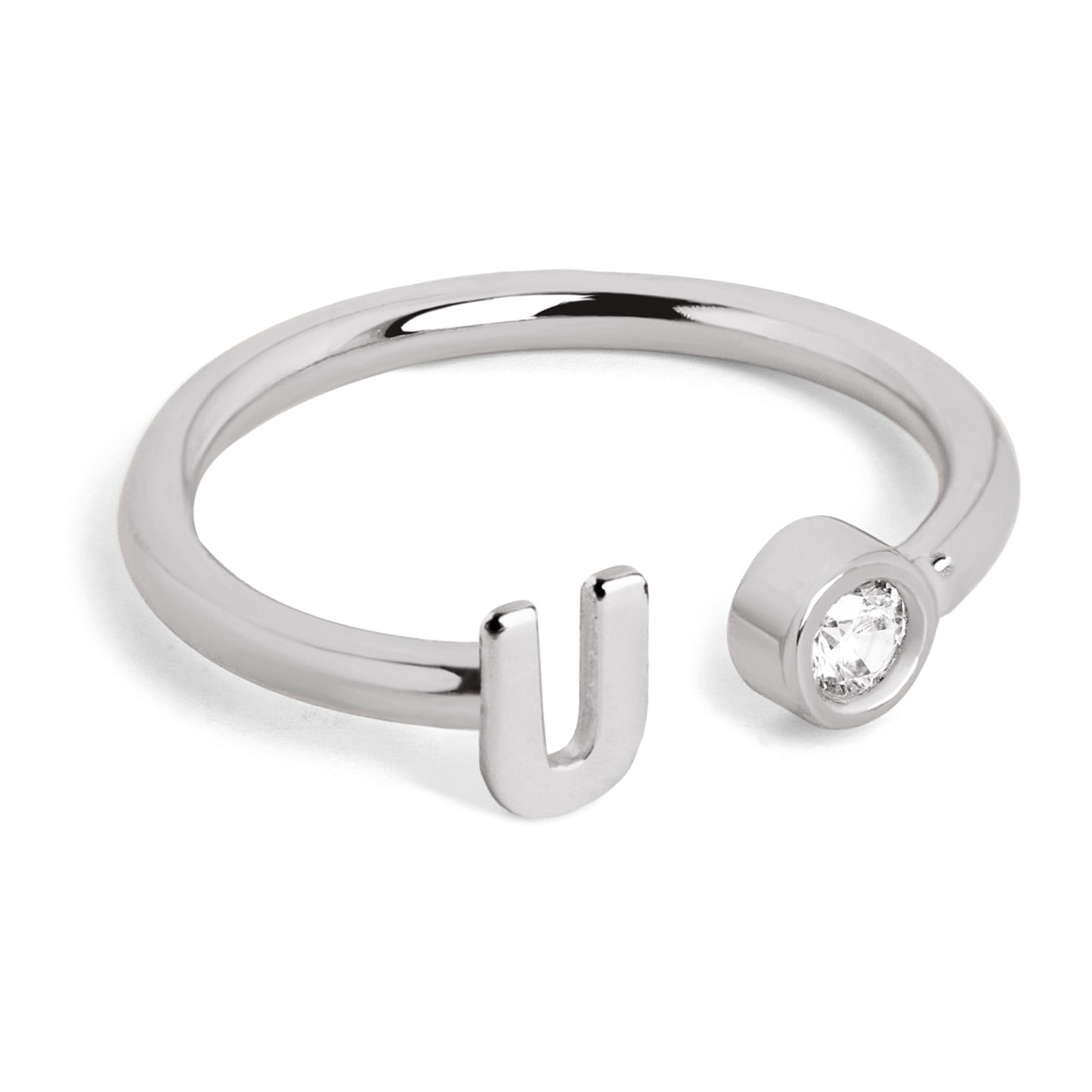 Anello Personalizzato Letter Spark  Acier