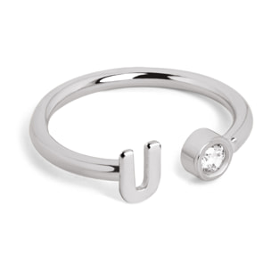 Anello Personalizzato Letter Spark  Acier