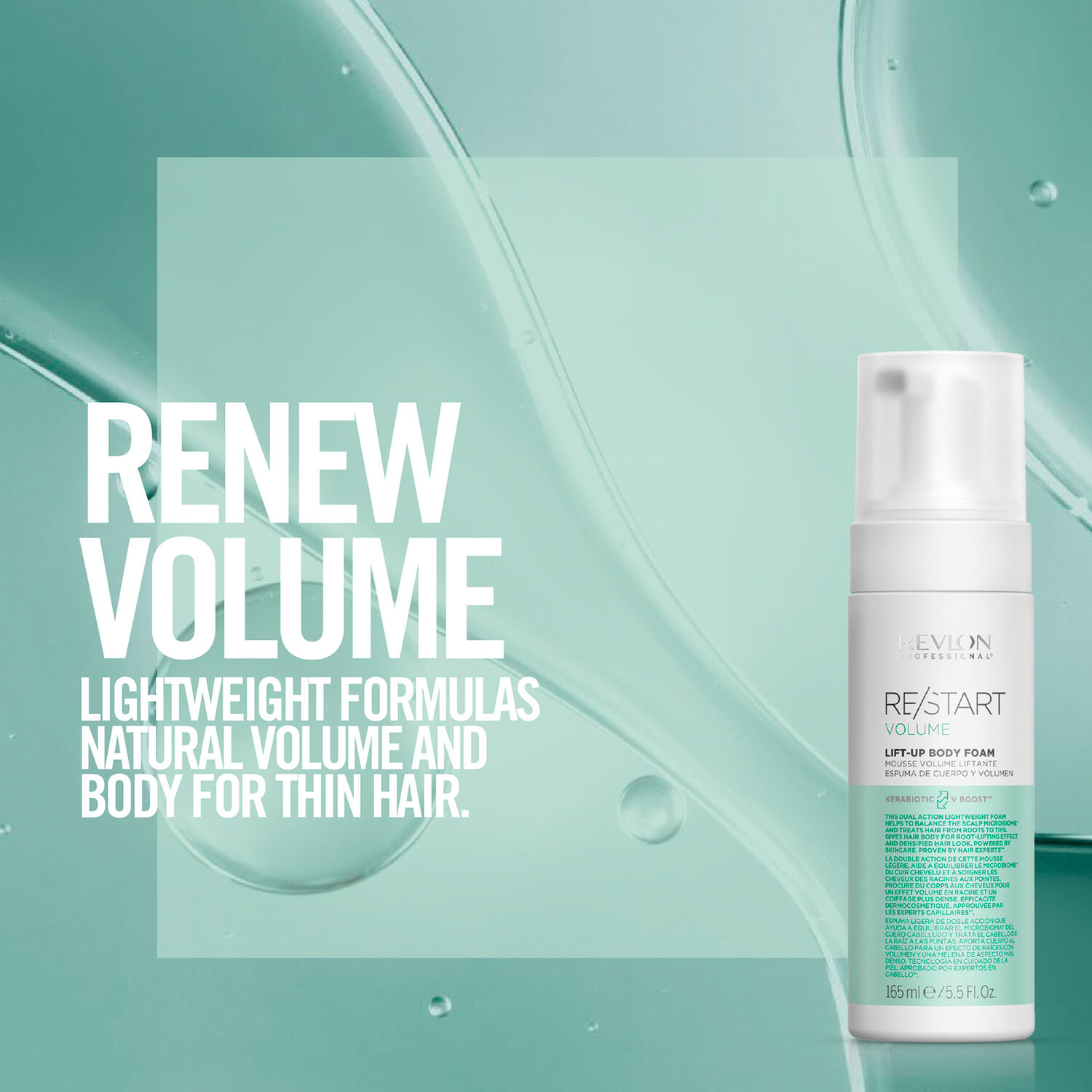 Re/Start Volume™ - Mousse Amplificatrice de Volume 165 ml