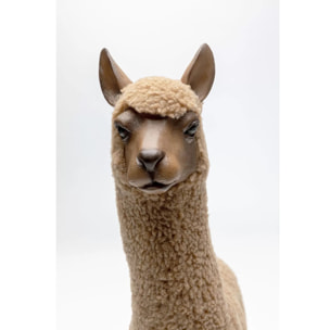 Déco lama 48cm marron Kare Design