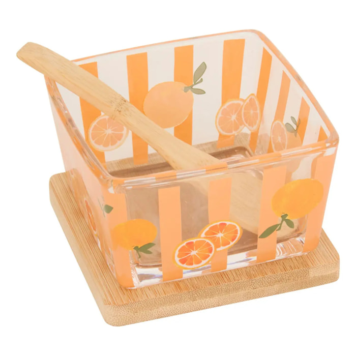 Set apéritif 3 coupelles Fruity