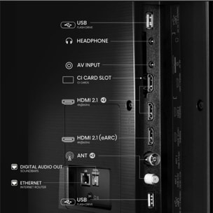 TV QLED HISENSE 75E7NQ 2024