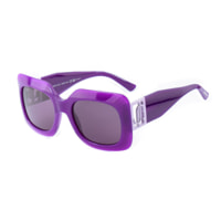 Jimmy Choo - lunettes de soleil - violet - protection solaire : catégorie 3