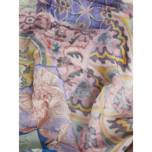 Elena Mirò - Bufanda en modal estampado - Rosa