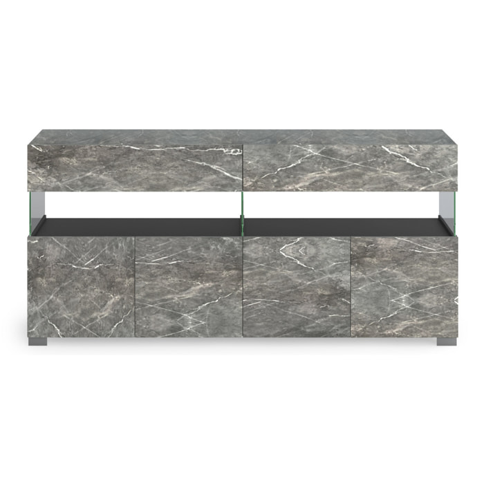 TOMASUCCI madia FLOAT MARBLE 4A Multicolore