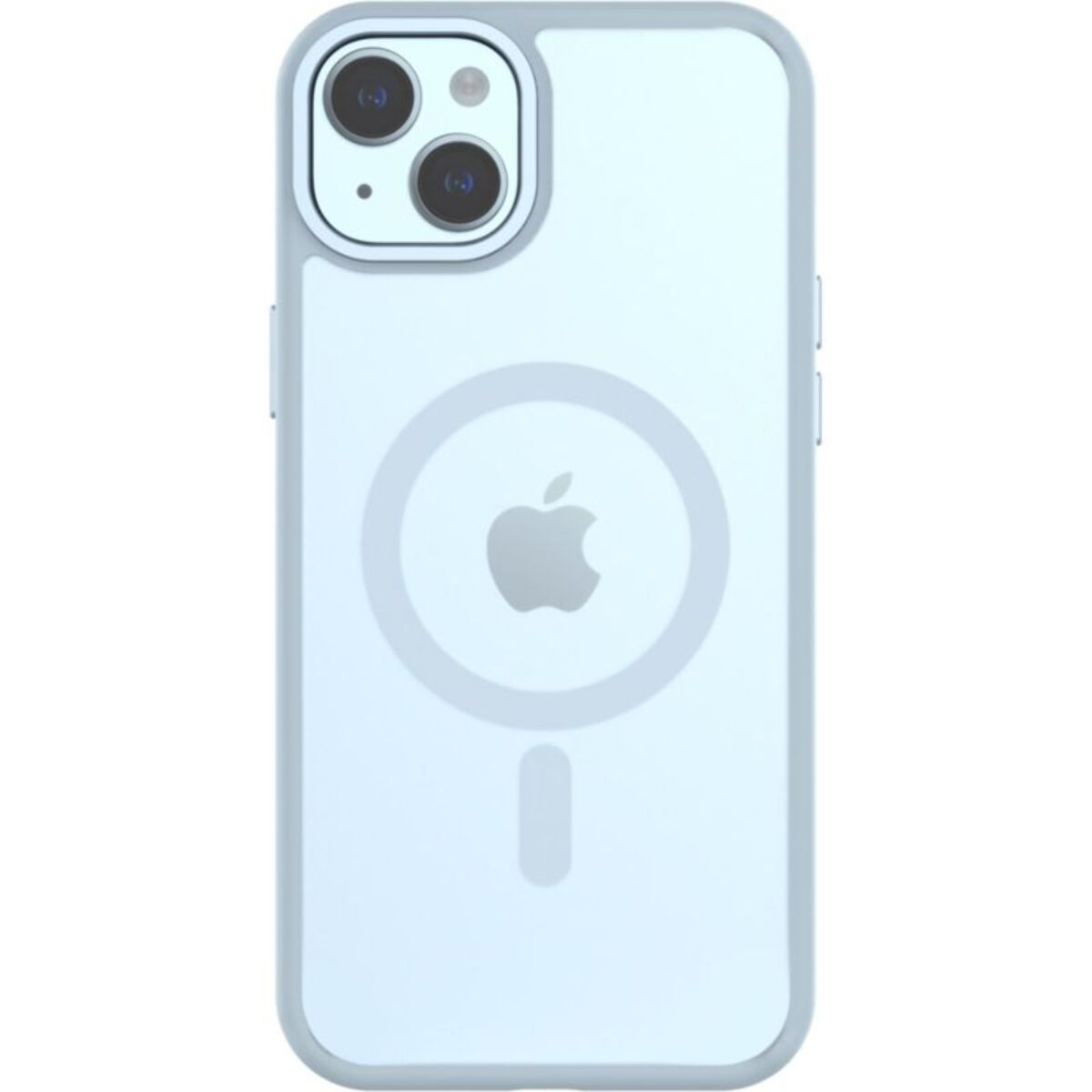 Coque bumper QDOS Iphone 15 Plus MagSafe Hybrid SNAP Bleu