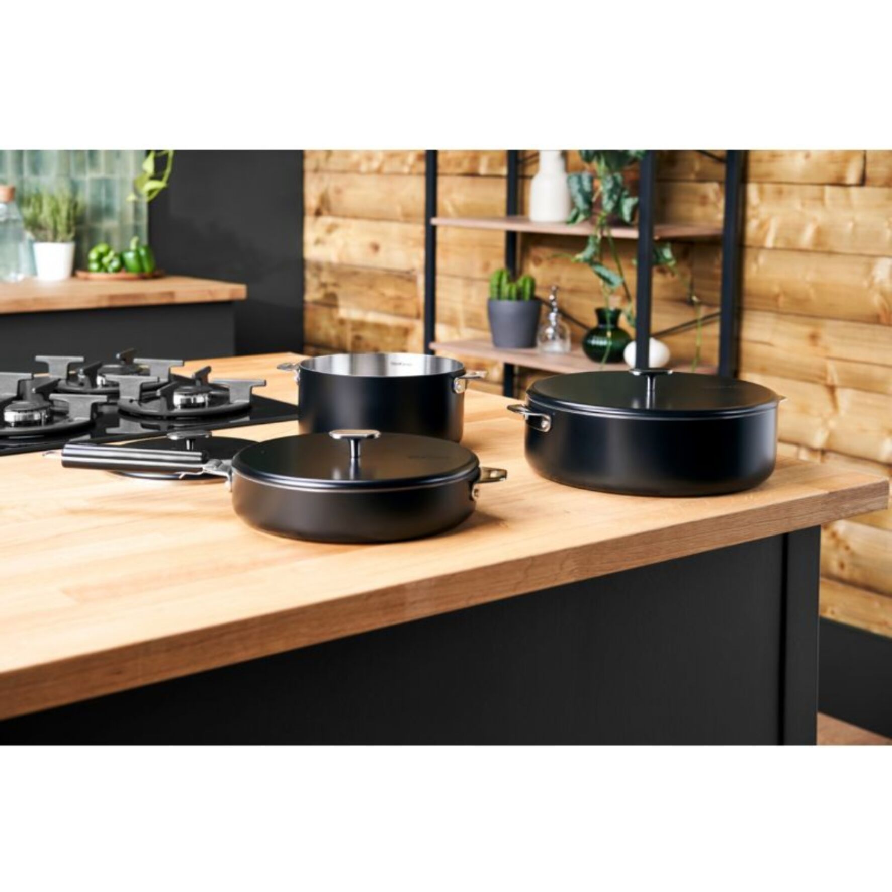 Sauteuse COOKUT LA MERVEILLEUSE  INOX 28CM - GRAPHITE