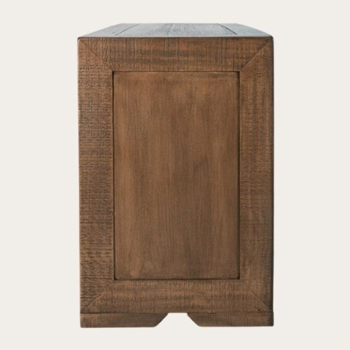 Meuble tv Oblak -bois massif d'araucaria-couleur nogal 160 x 60 x 40 cm