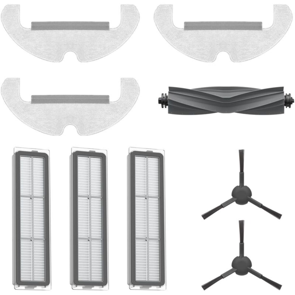 Kit accessoires DREAME Entretien complet robot D10s Plus brosses filtres