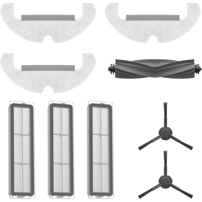 Kit accessoires DREAME Entretien complet robot D10s Plus brosses filtres