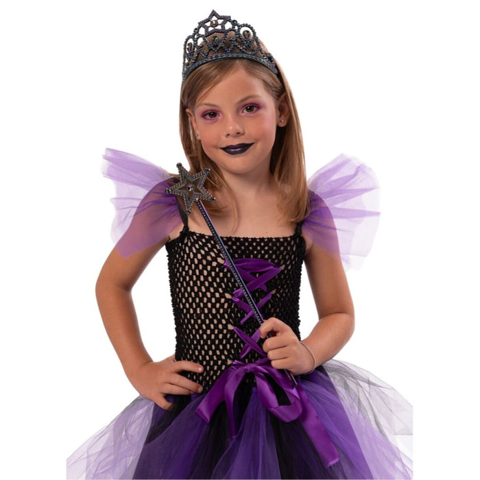 SET PRINCESA MALVADA (TIARA + VARITA)