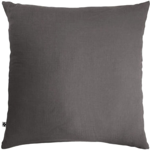 Taie D'oreiller 100 % gaze De Coton Granit