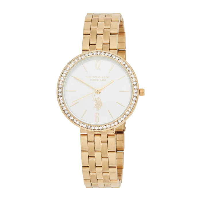 Orologio U.S. Polo Assn. in metallo e acciaio