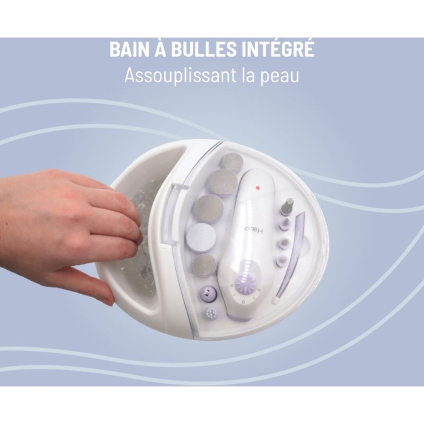 Kit manucure HAEPI Hi-Iris : Manucure et Pédicure spa