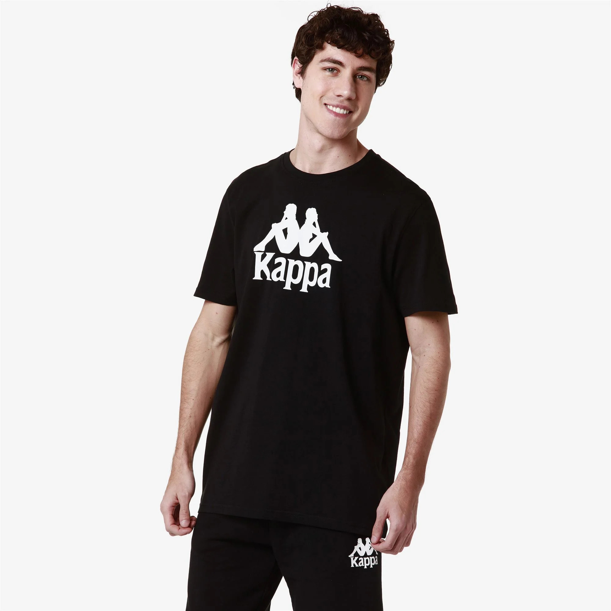 Kappa - T-Shirts & Top Uomo Nero - AUTHENTIC ESTESSI