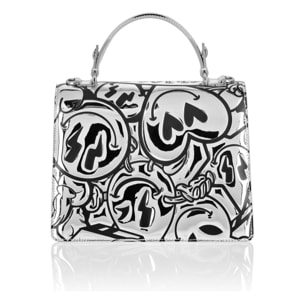 PHILIPP PLEIN Handle Bag SMILE