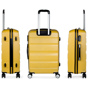 Maleta Itaca Elba Set De 2 Unidades Mostaza