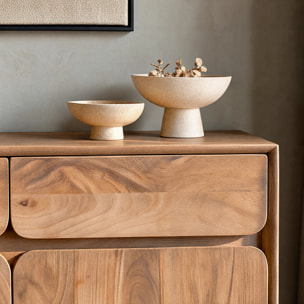 Buffet en bois de manguier marron clair - Achille