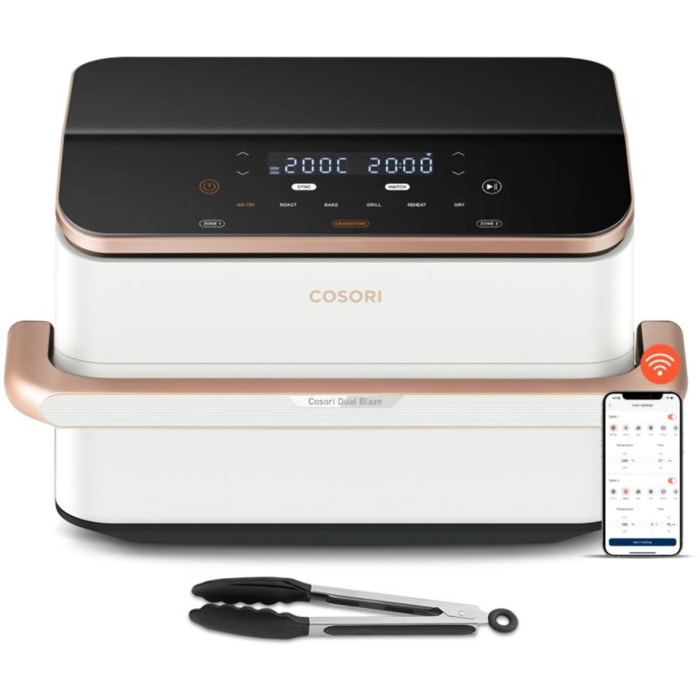 Friteuse sans huile COSORI Twinfry Chef Edition Blanc KOSP0042EUN 10 L