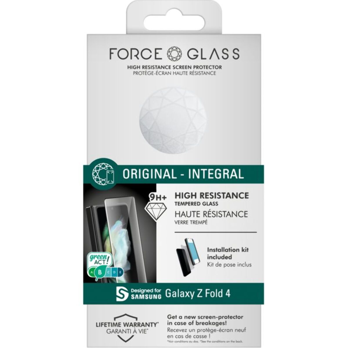 Protège écran FORCE GLASS Samsung Z Fold 4