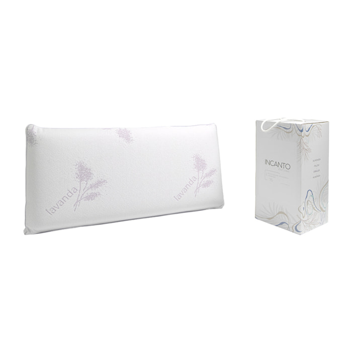 Almohada Angel Cerda gama alta con núcleo en viscoelástica 75x35x25cm