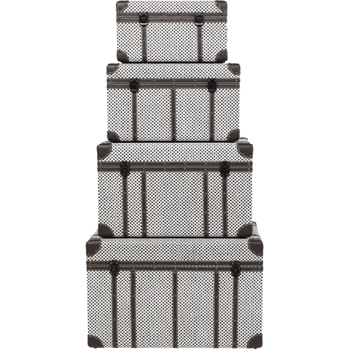 Coffres Espresso set de 4 Kare Design
