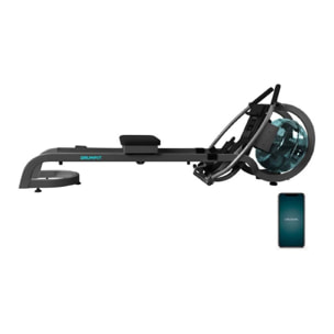 Cecotec Rameur à eau Drumfit Rower 20000 Neptuno