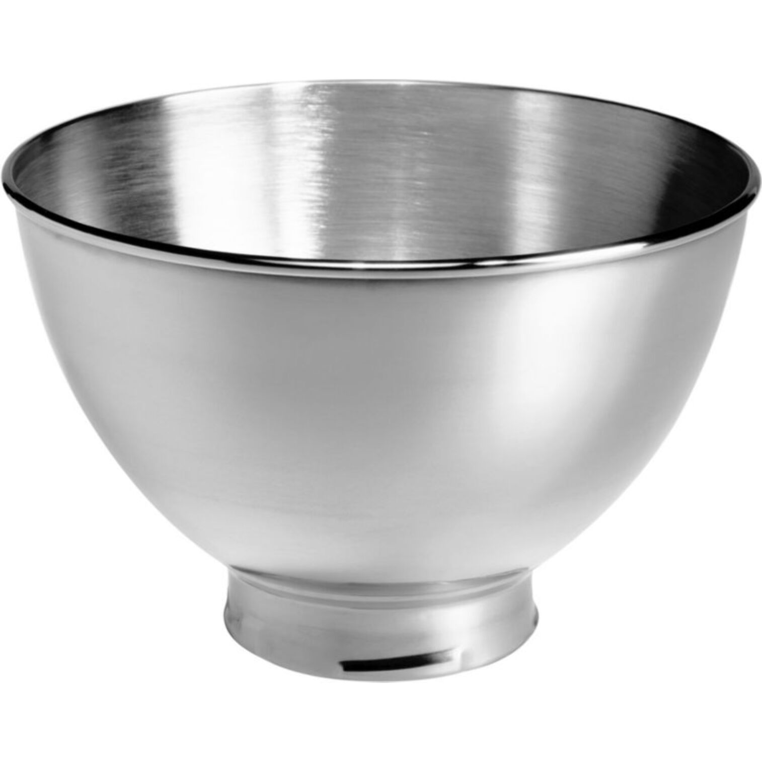 Robot pâtissier KITCHENAID 5KSM175EMS gris étain, 4,8 L, bol avec poignée + bol 3 L, batteur souple et couvercle