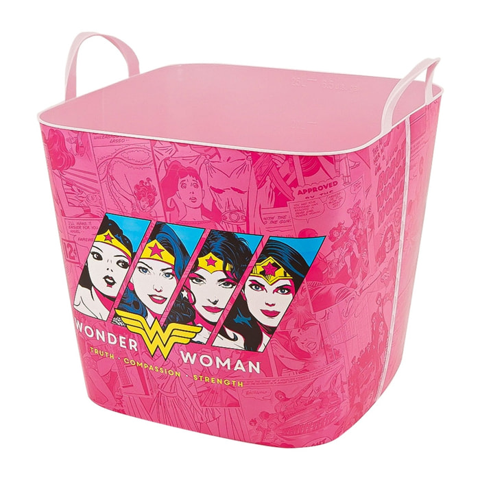 Life story cesto 25l iml wonder woman vintage pink warner