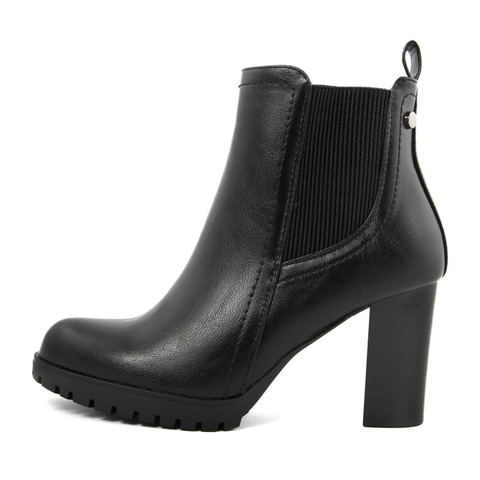 Stivaletto Donna colore Nero-Altezza tacco:8cm