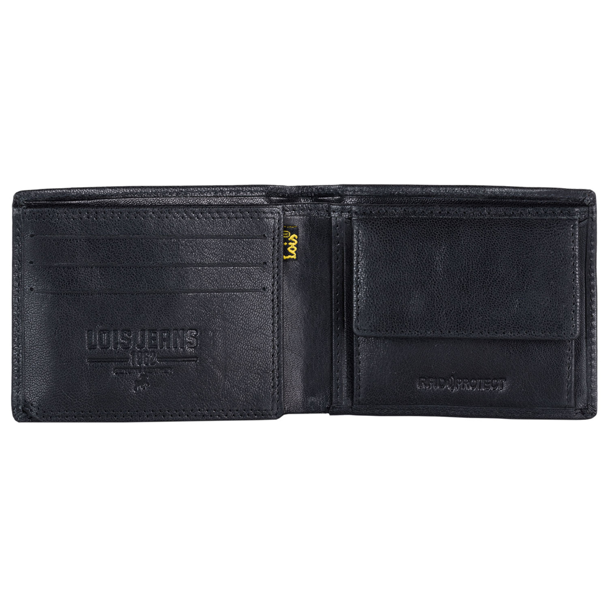Cartera Hombre Piel Lois Eagle Negro