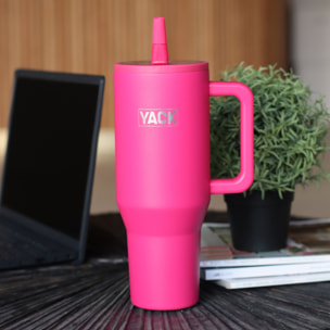 Gobelet isotherme rose fuchsia 90cl