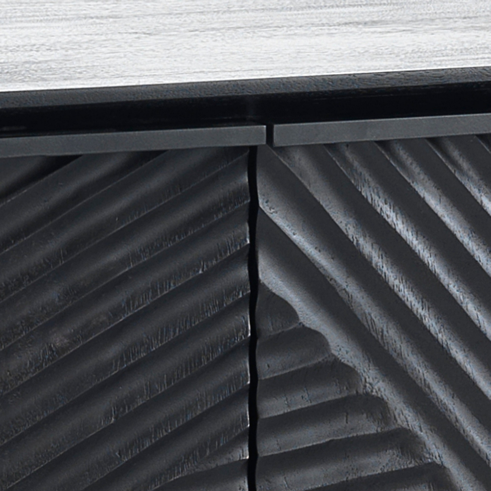 Tomasucci buffet 4 portes HORO Noir