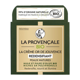 La Crème Or de Jouvence Redensifiante Peaux Matures