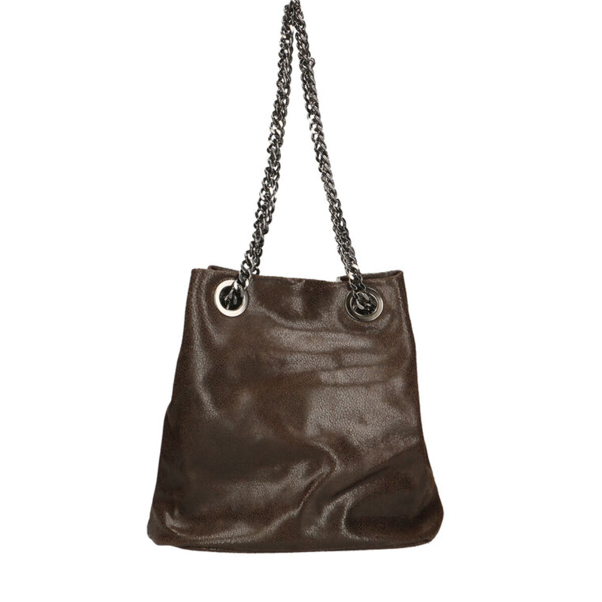Borsa a secchiello da donna - Modello Sérénité - Vera pelle - 32.0 x 28.0 x 13.0 cm
