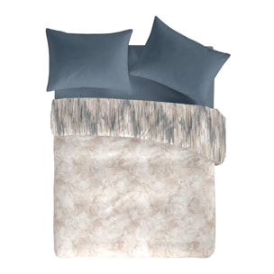 Housse de couette KANNO en coton percale - denim - vendue seule