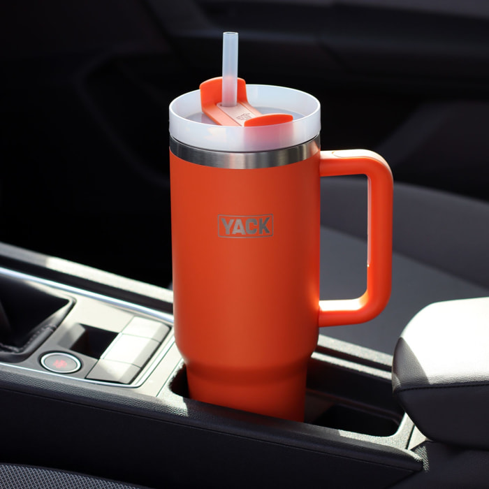 Gobelet isotherme orange 1,2L