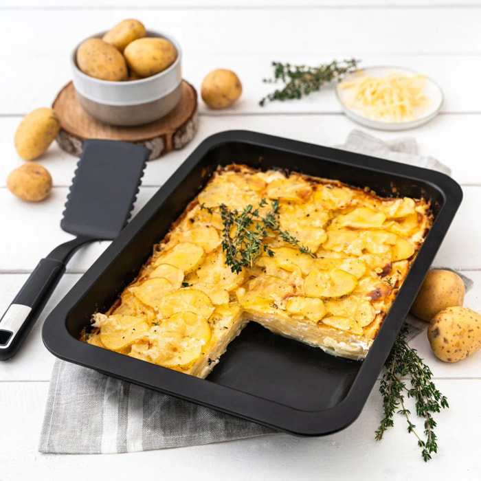 Ensemble de 2 Plats à four rectangulaire 37 x 27 cm Zenker Spécial Cooking