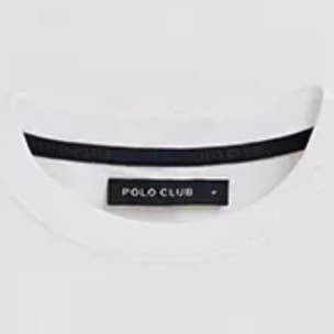 Maglietta bianca a maniche corte con logo in gomma Rigby Go