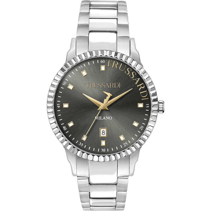 Reloj Trussardi R2453141009 Hombre Analogico Cuarzo con Correa de Acero inoxidable