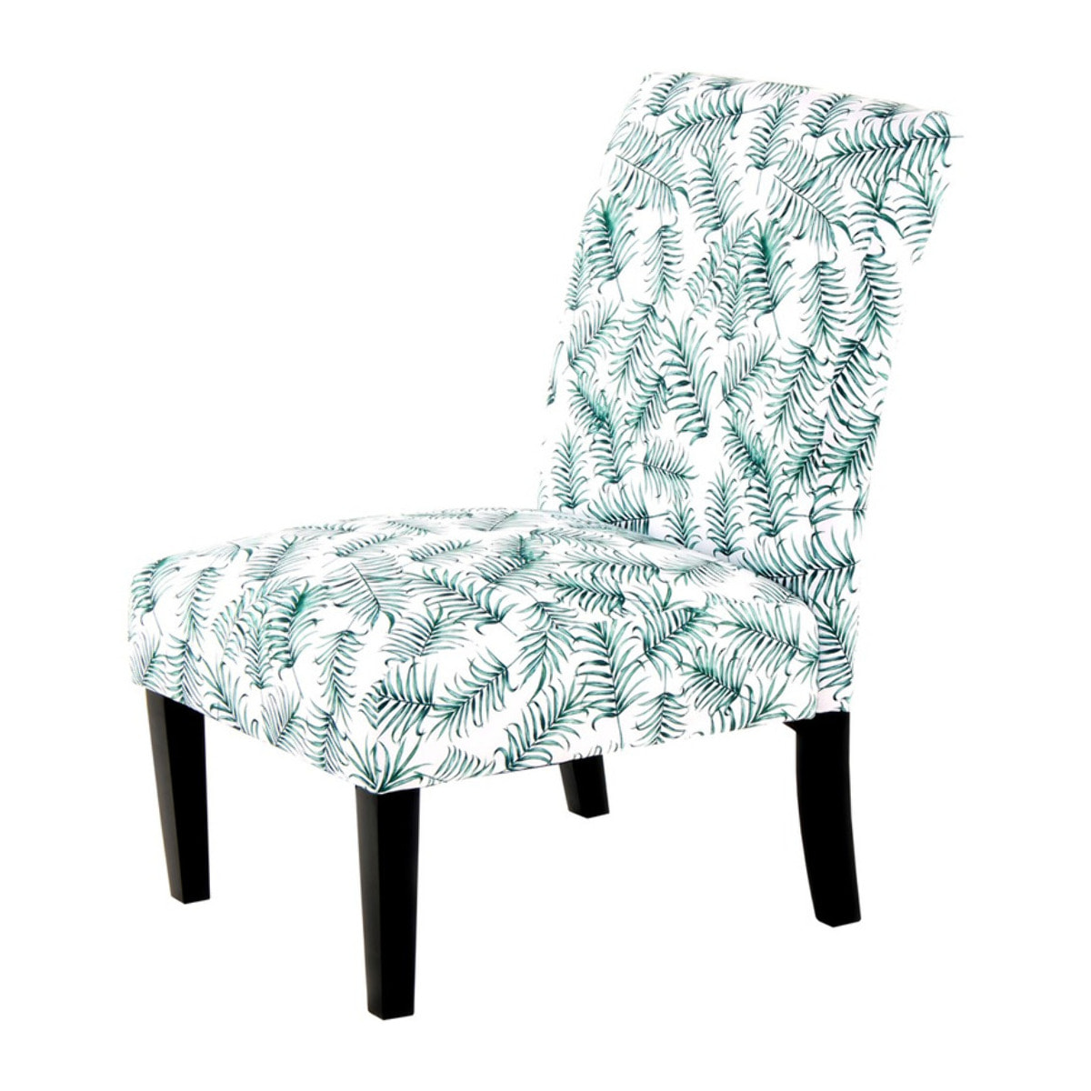 Sedia di design Indira 100 Flower con stampa botanica