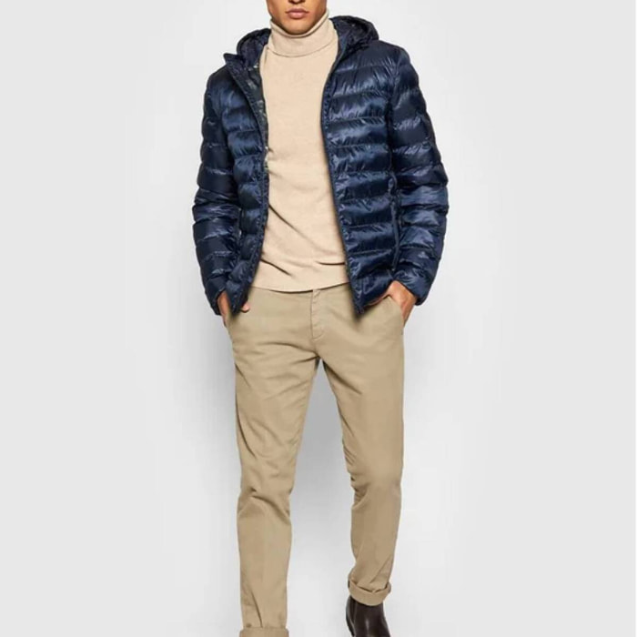 Chaquetas Hombre de la marca GEOX  modelo M DENNIE HOOD_JKT AZUL