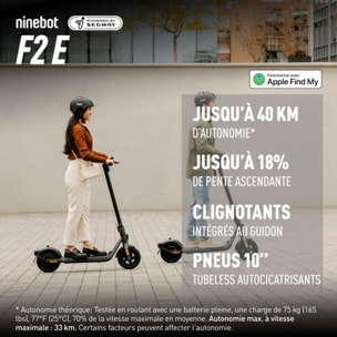 Trottinette électrique SEGWAY F2 E