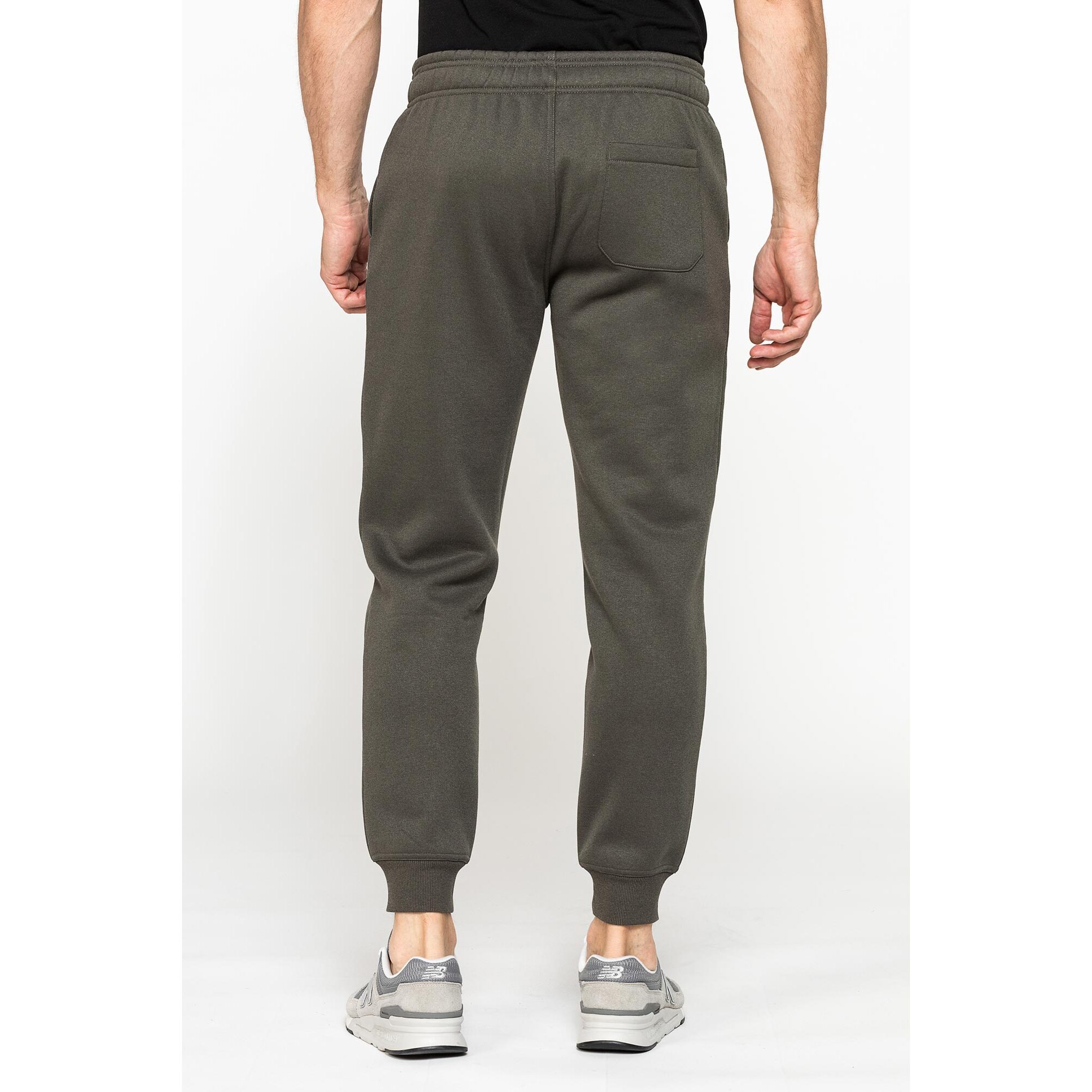 PANTALONE IN FELPA PESANTE CON ELASTICO IN VITA