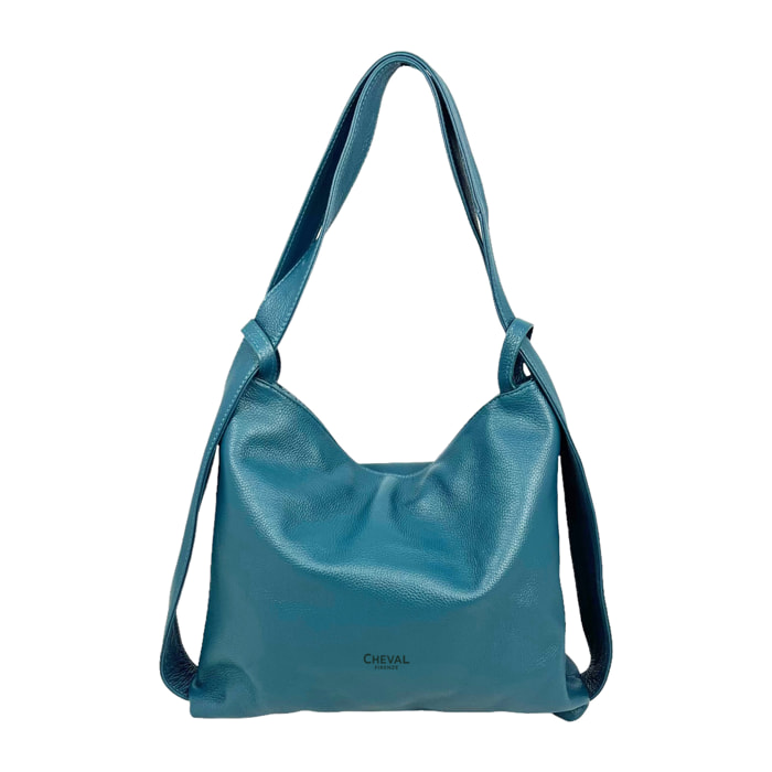 Bolso de hombro Cheval Firenze Ogma Azul Petróleo