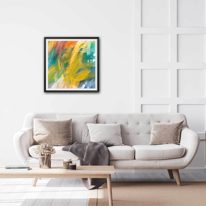 Poster brush color Affiche seule